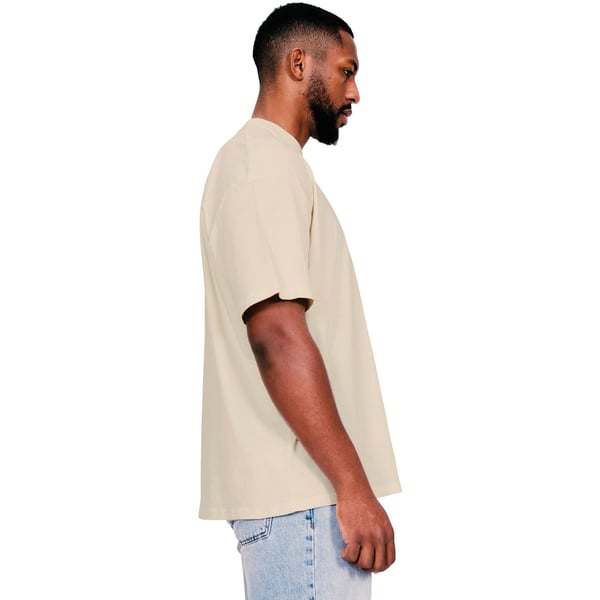Casual Classics Mens Ringspun Cotton Extended Neckline T-Shirt