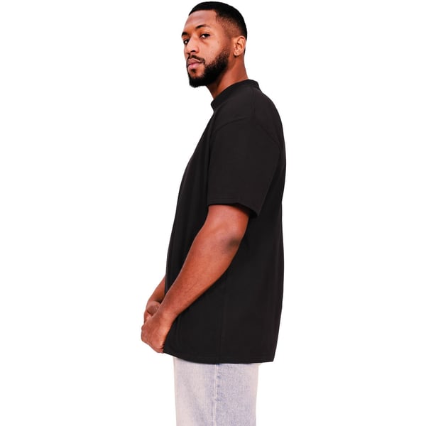 Casual Classics Mens Ringspun Cotton Extended Neckline Tall Oversized T-Shirt