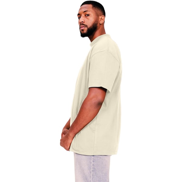 Casual Classics Mens Ringspun Cotton Extended Neckline Tall Oversized T-Shirt