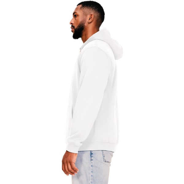 Casual Classics Mens Core Ringspun Cotton Full Zip Hoodie