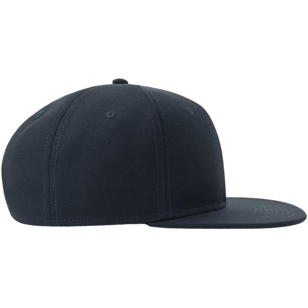 Atlantis Unisex Adult 6 Panel Sustainable Flat Peak Baseball Cap