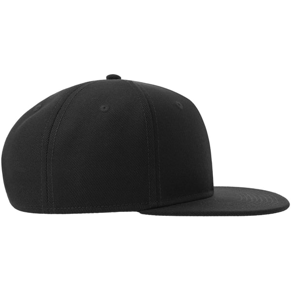 Atlantis Unisex Adult 6 Panel Sustainable Flat Peak Baseball Cap
