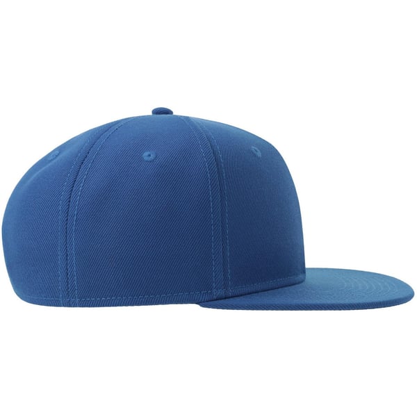 Atlantis Unisex Adult 6 Panel Sustainable Flat Peak Baseball Cap