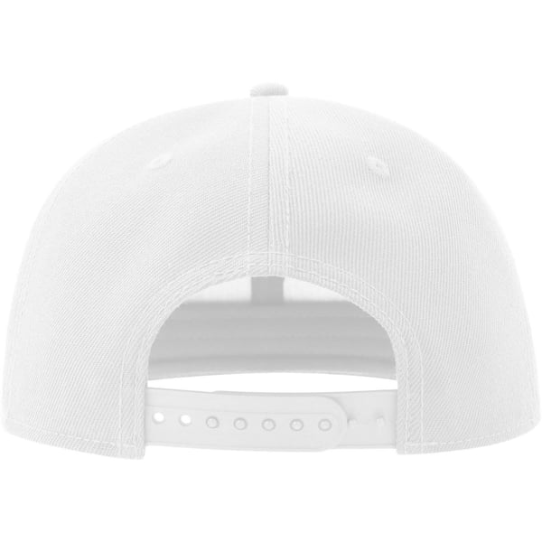 Atlantis Unisex Adult 6 Panel Sustainable Flat Peak Baseball Cap