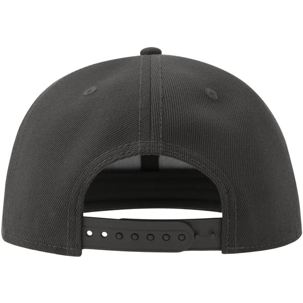 Atlantis Unisex Adult 6 Panel Sustainable Flat Peak Baseball Cap