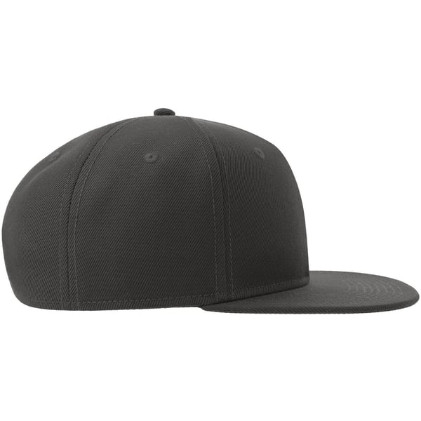 Atlantis Unisex Adult 6 Panel Sustainable Flat Peak Baseball Cap
