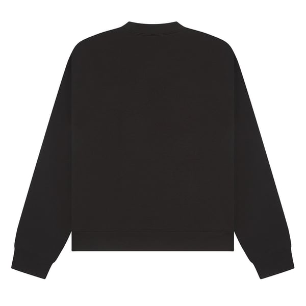 Casual Classics Unisex Adult Premium Combed Cotton Extended Neckline Boxy Oversized Sweatshirt