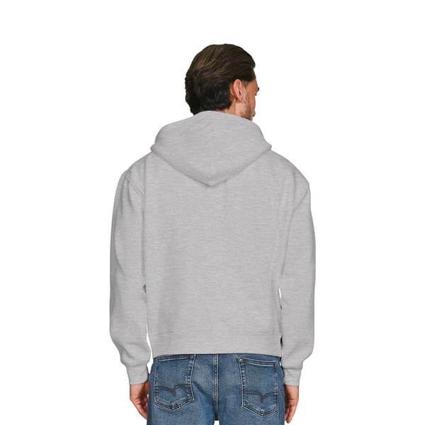 Casual Classics Unisex Adult Premium Combed Cotton Boxy Oversized Full Zip Hoodie