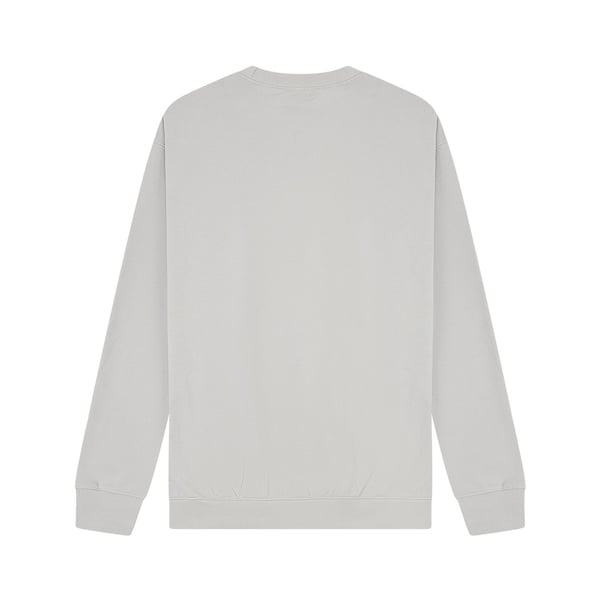 Casual Classics Unisex Adult Premium Combed Cotton Extended Neckline Oversized Sweatshirt