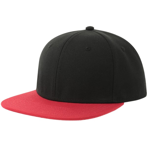 Atlantis Contrast Kestävä Flat Peak Snapback -lippalakki