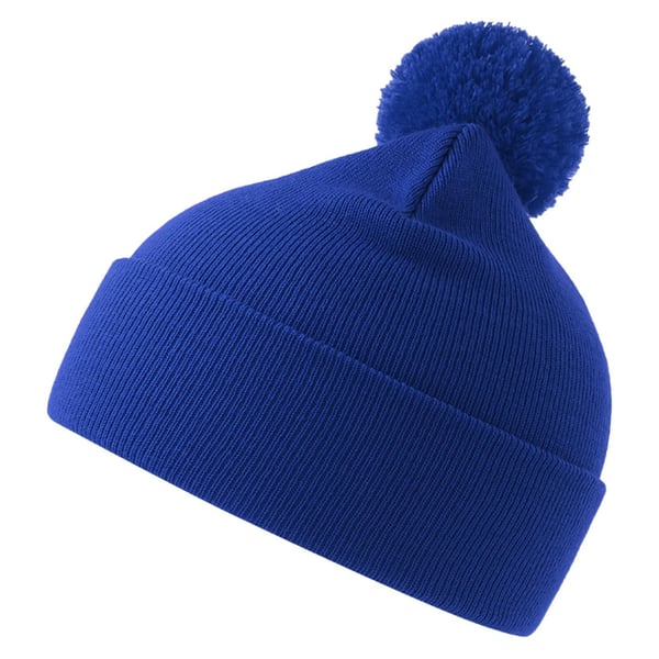 Atlantis Unisex Adult Wind S Pom Pom Recycled Double Skin Cuffed Beanie