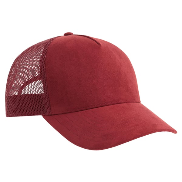 Atlantis Unisex Adult Rapper 5 Panel Suede Sustainable Trucker Cap