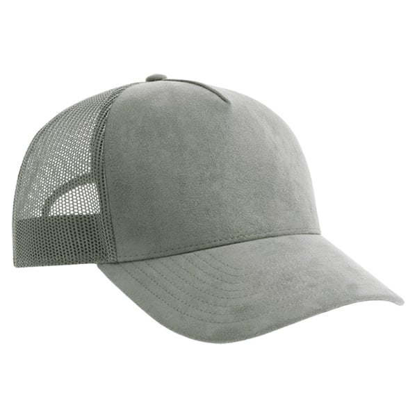 Atlantis Unisex Adult Rapper 5 Panel Suede Sustainable Trucker Cap