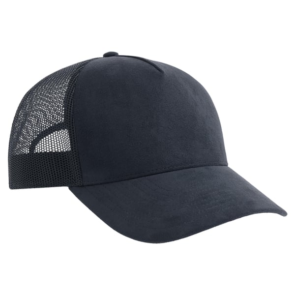 Atlantis Unisex Adult Rapper 5 Panel Suede Sustainable Trucker Cap
