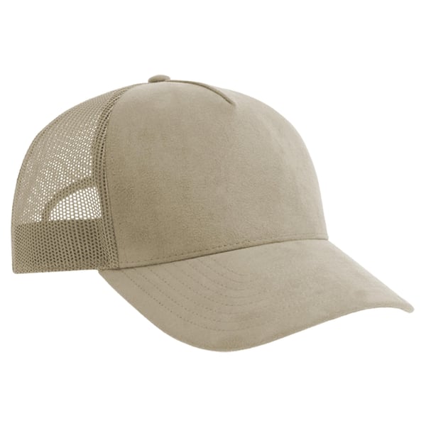 Atlantis Unisex Adult Rapper 5 Panel Suede Sustainable Trucker Cap