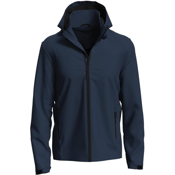 Stedman Mens Lux Hooded Soft Shell Jacket