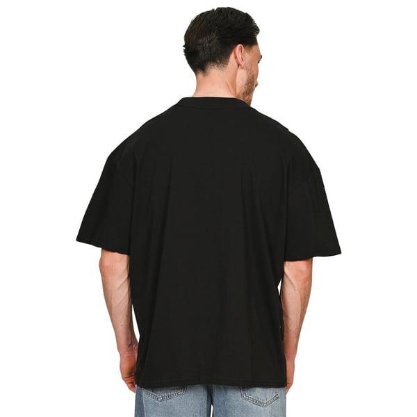 Casual Classics Unisex Adult Combed Ringspun Cotton Extended Neckline Oversized T-Shirt