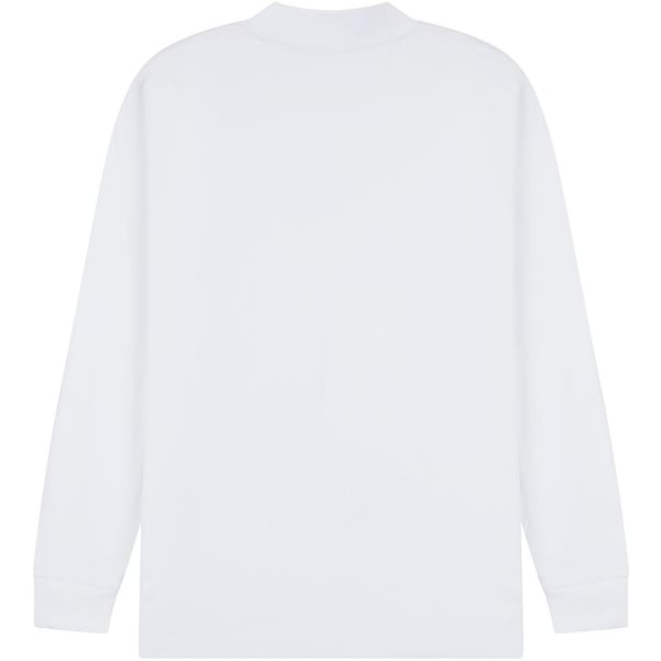 Casual Classics Unisex Adult Combed Ringspun Cotton Extended Neckline Oversized Long-Sleeved T-Shirt