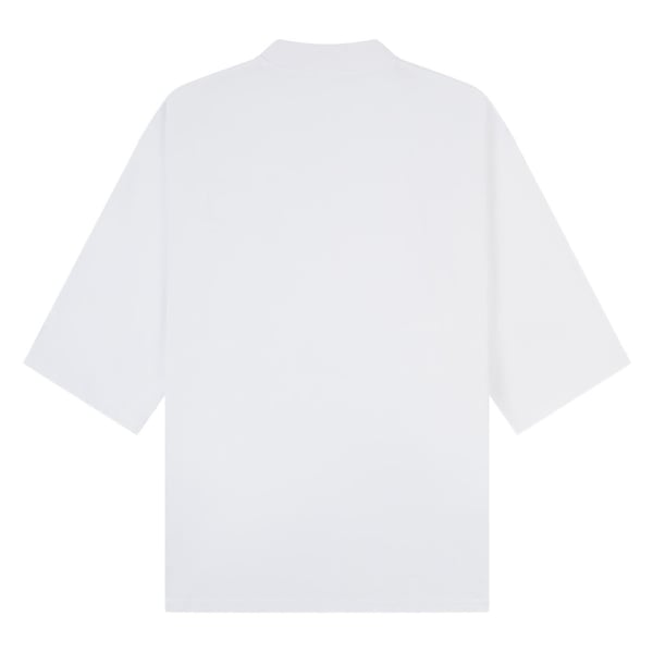 Casual Classics Unisex Adult Combed Ringspun Cotton Extended Neckline Oversized Short-Sleeved T-Shirt