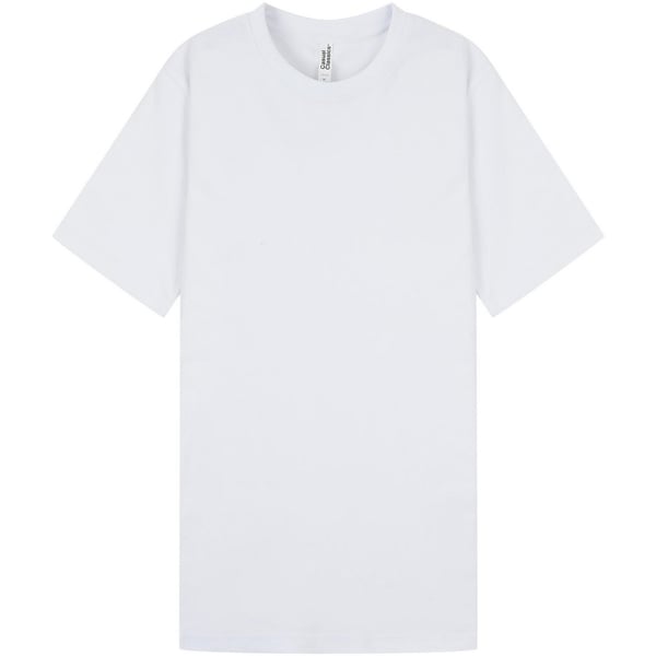 Casual Classics Unisex Vuxen Kammad Ringspunnen Bomull Slim T-shirt