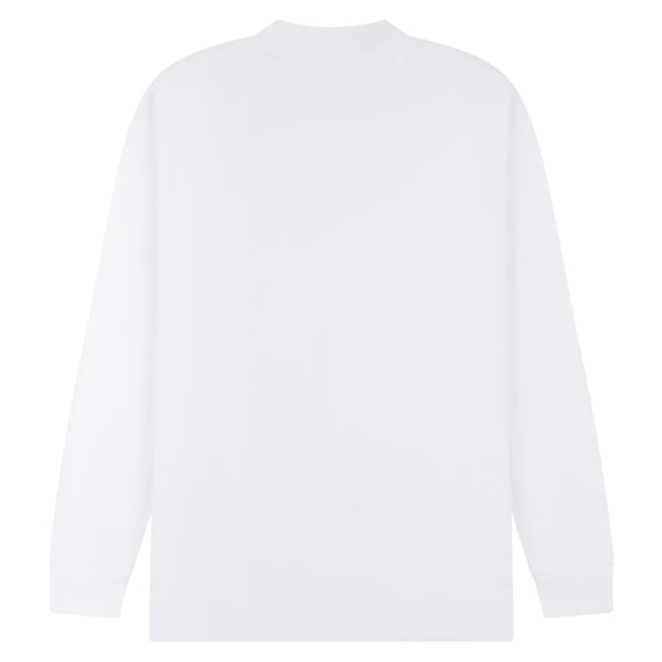 Casual Classics Unisex Adult Extended Neckline Tall Oversized Long-Sleeved T-Shirt