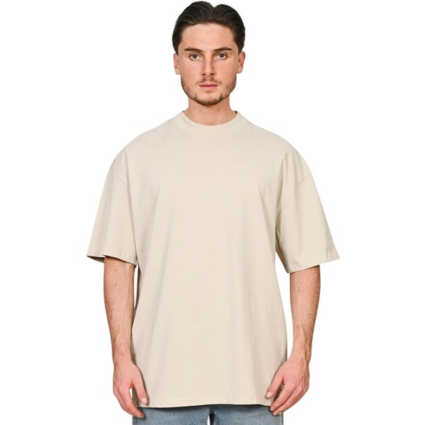 Casual Classics Unisex Adult Combed Ringspun Cotton Extended Neckline Tall Oversized T-Shirt