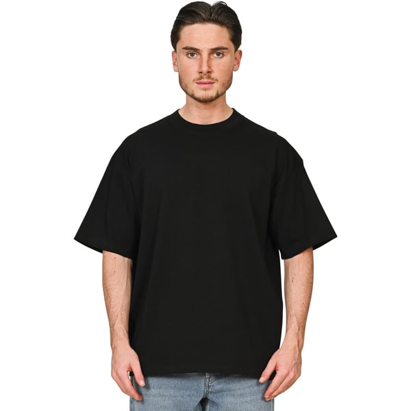 Casual Classics Unisex Adult Supreme Organic Combed Extended Neckline Oversized T-Shirt