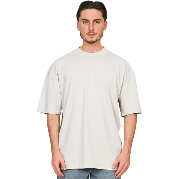 Casual Classics Unisex Adult Combed Ringspun Cotton Extended Neckline Tall Oversized T-Shirt