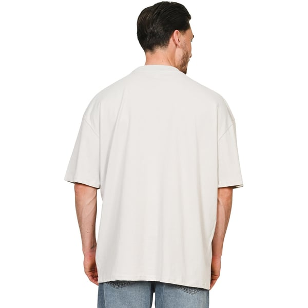 Casual Classics Unisex Adult Combed Ringspun Cotton Extended Neckline Tall Oversized T-Shirt