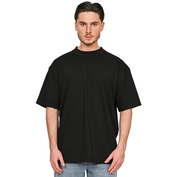 Casual Classics Unisex Adult Combed Ringspun Cotton Extended Neckline Tall Oversized T-Shirt