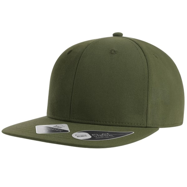 Atlantis Unisex Adult James 6 Panel Recycled Polyester Snapback Cap