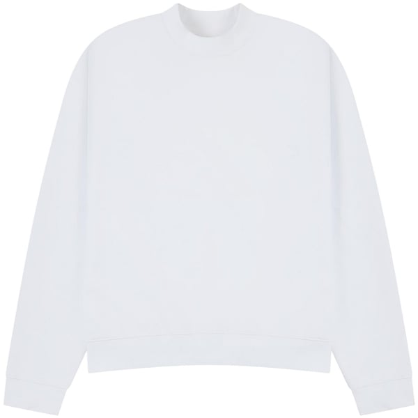 Casual Classics Unisex Adult Premium Extended Neckline Boxy Oversized Sweatshirt