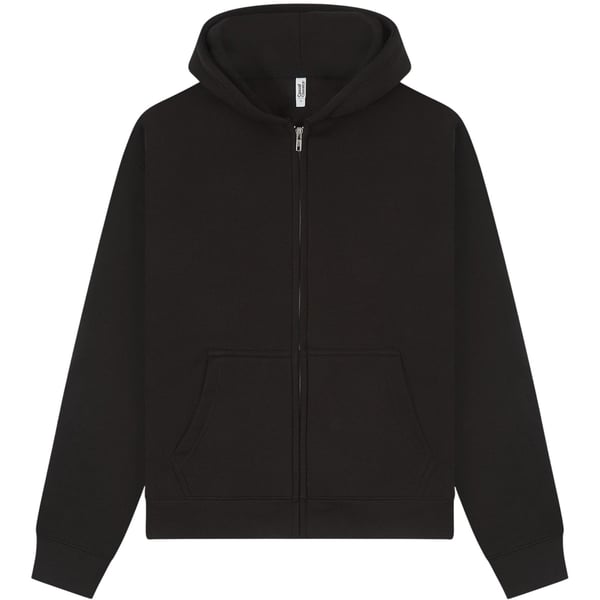 Casual Classics Unisex Adult Premium Boxy Oversized Full Zip Hoodie
