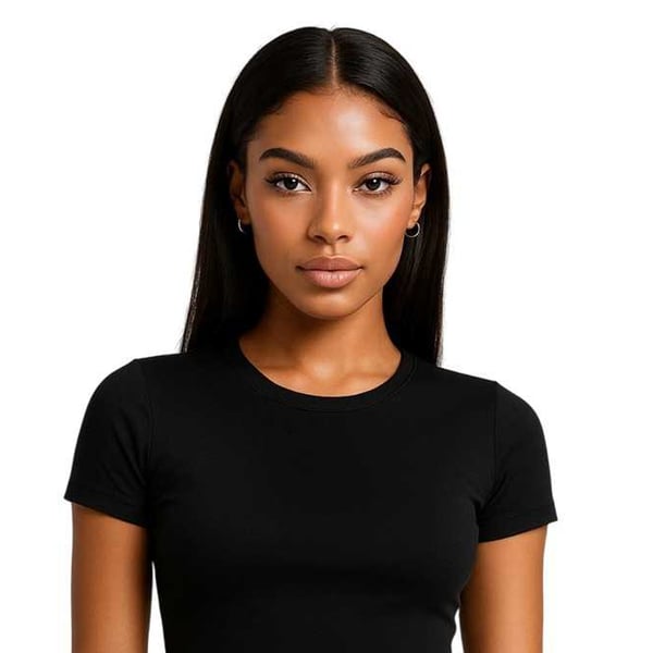 Casual Classics Womens/Ladies Combed Cotton Crop T-Shirt