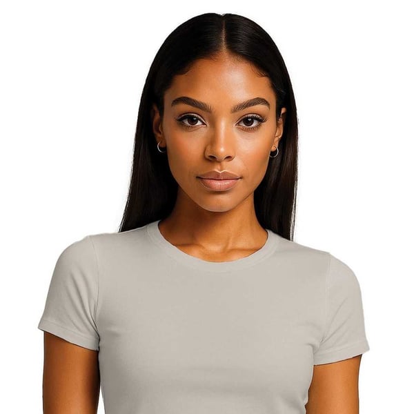 Casual Classics Womens/Ladies Combed Cotton Crop T-Shirt