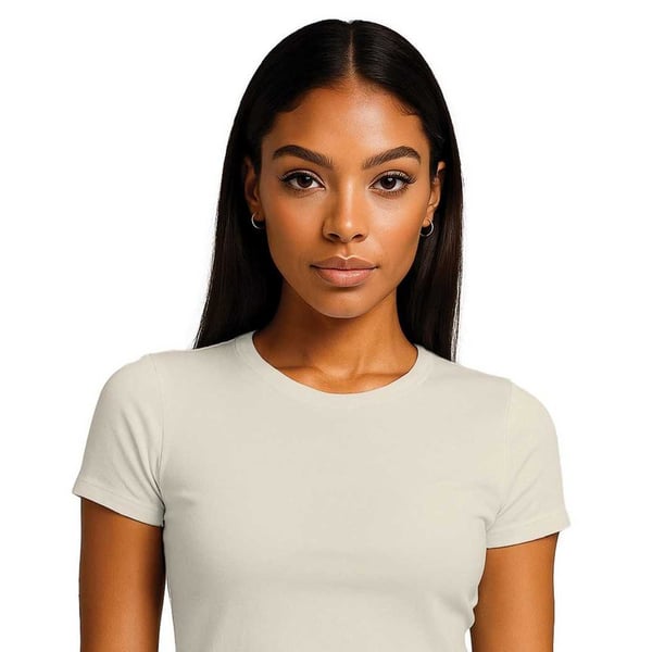 Casual Classics Womens/Ladies Combed Cotton Crop T-Shirt