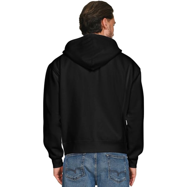 Casual Classics Unisex Adult Combed Cotton Oversized Full Zip Hoodie