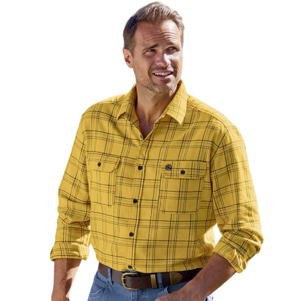 Atlas For Men Miesten Ruudullinen Flanellipaita