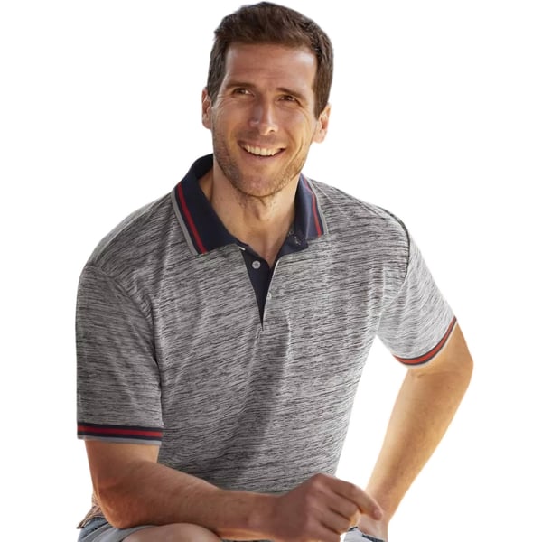 Atlas For Men Jersey poloshirt til mænd (pakke med 2)