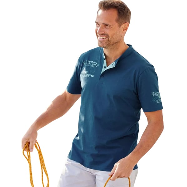 Atlas For Men Mens Henley T-Shirt (Pack of 2)
