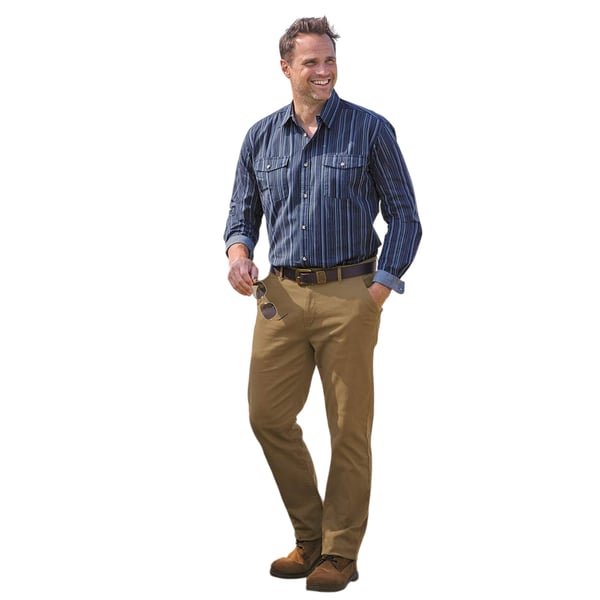 Atlas For Men Mens Plain Chinos