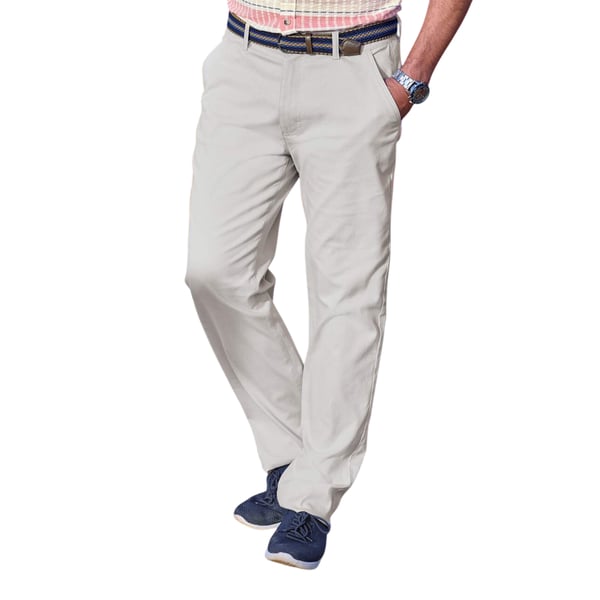 Atlas For Men Miesten Twill Stretch Chinos -housut