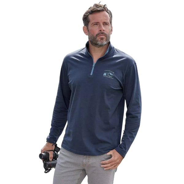 Atlas For Men Mens Quarter Zip Top (Pack of 2)