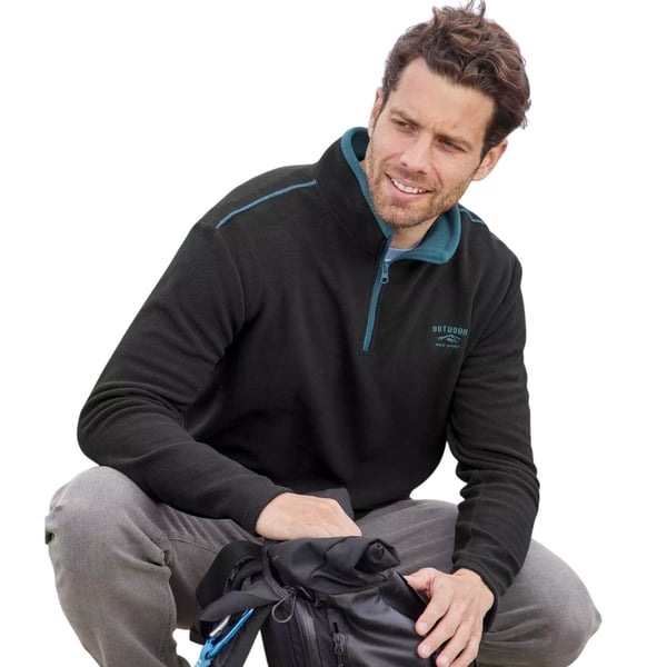Atlas For Men Mens Microfleece Jumper (Pack of 2)