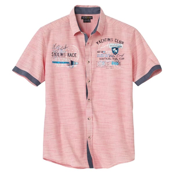 Atlas For Men Mens Slub Poplin Shirt