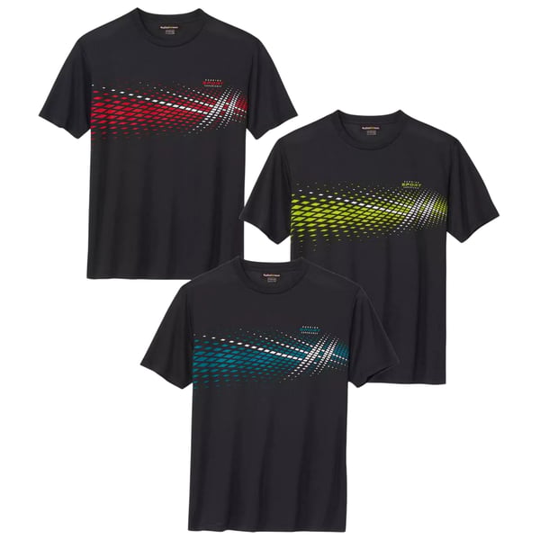 Atlas For Men Mens Sports Top (Pack of 3)