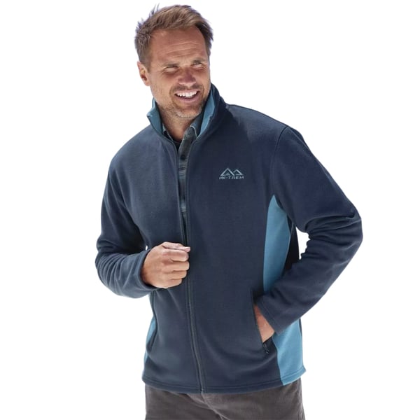 Atlas For Men Fleecejakke til mænd (pakke med 2)