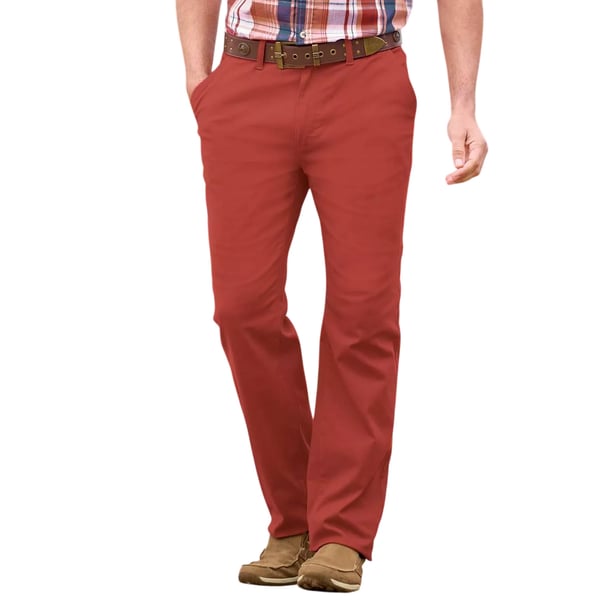 Atlas For Men Mens Twill Stretch Chinos