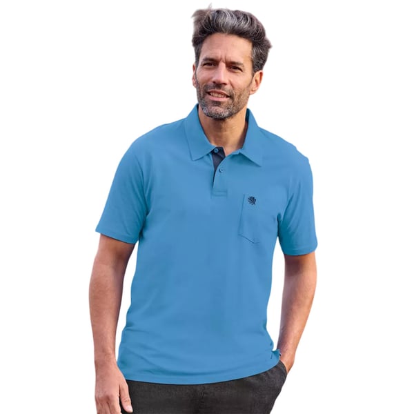 Atlas For Men Enfärgad Pikétröja för Herr (3-pack)