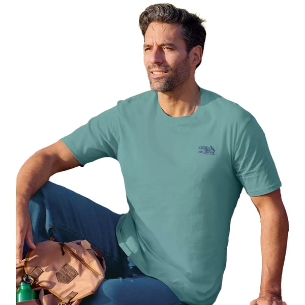 Atlas For Men Mens Cotton T-Shirt (Pack Of 4)